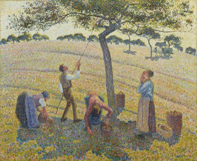 Raccolta delle mele da Camille Jacob Pissarro